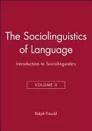 Image of sociolinguistics of language introduction to sociolinguistics