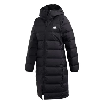 Image of adidas Helionic Down Parka Womens - Black