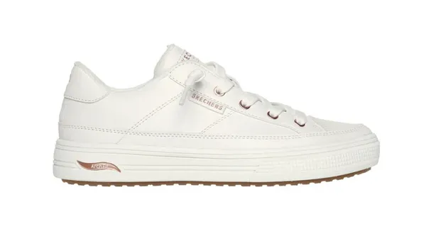 Image of Skechers Womens Arch Fit Arcade On My Way Trainers Shoes - UK 7 White female PS4233WT7