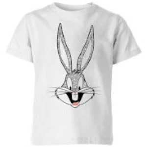 Image of Looney Tunes Bugs Bunny Kids T-Shirt - White - 7-8 Years - White