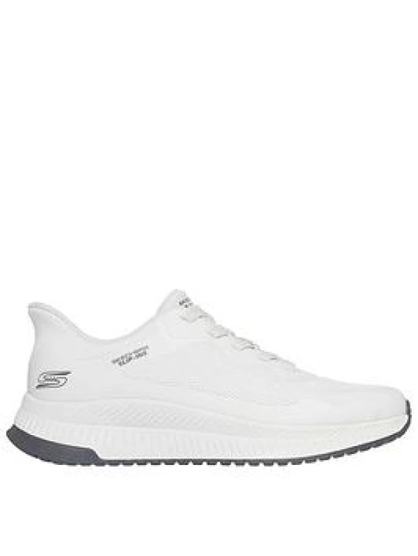 Image of Skechers Mens BOBS Sport Squad Chaos 4 Trainer in Off-White Size: 8 Off-White Male 8