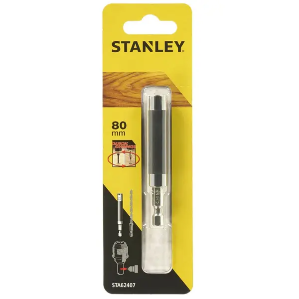 Image of Stanley Magnetic Bit Holder And Sleeve 80mm - STA62407-XJ
