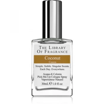 Image of The Library of Fragrance Coconut Eau de Cologne For Her 30ml