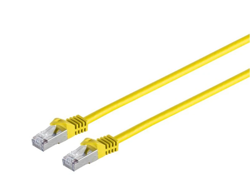 Image of Microconnect SFTP70025Y networking cable Yellow 0.25 m Cat7 S/FTP (S-S