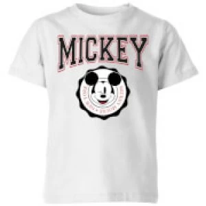 Image of Disney Mickey New York Kids T-Shirt - White - 3-4 Years