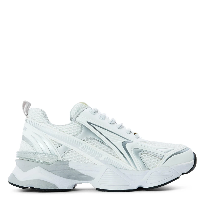 Image of Steve Madden Womens Heritage Low-Top Trainers White Multi female 3 (36)