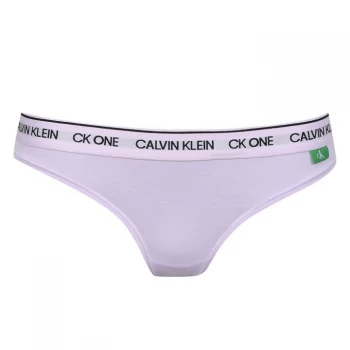 Image of Calvin Klein Thong - Mauve Berry