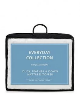 Image of Everyday Collection Duck Feather And Down 5Cm Mattress Topper