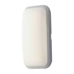 Image of Plafonnier de jardin Shelly Polycarbonate blanc 1 ampoule cm