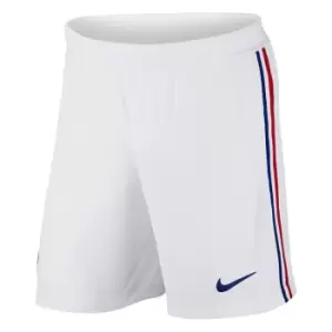Image of 2020-2021 France Nike Away Vapor Match Shorts (White)