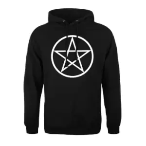 Image of Grindstore Mens Pentagram Hoodie (L) (Black)