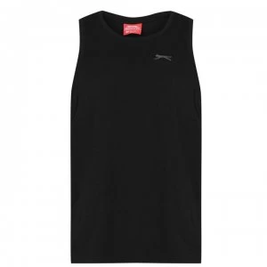 Image of Slazenger Muscle Vest Mens - Black