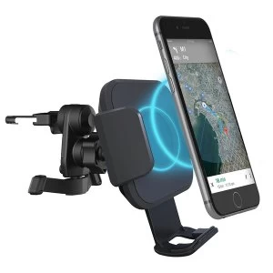 Image of Cygnett CY2683WLCCH Race 10W Wireless vent car charger + QC 3.0 car charger