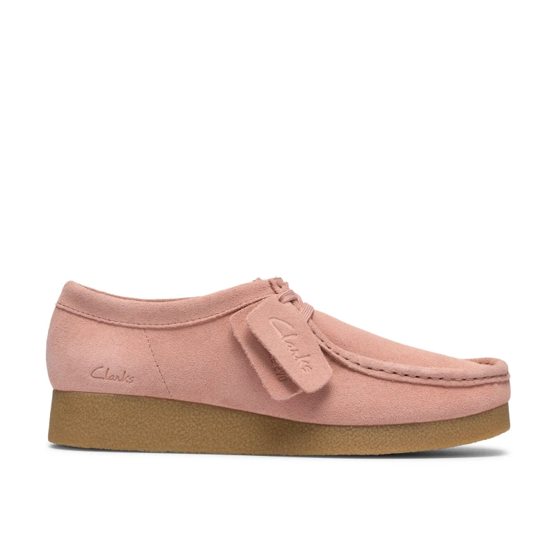 Image of Clarks Clarks Wallabee Evos Light Pink Sde female 5 (38)