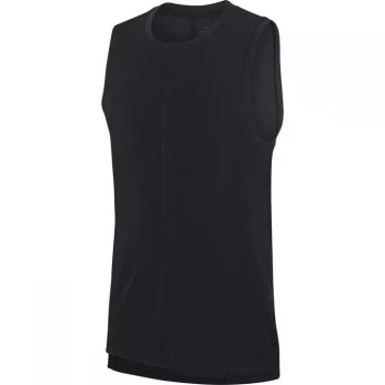 Image of Nike Yoga Mens Tank Top - Black