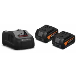 Image of 92604246240 18V AMPShare 5.0Ah Battery & Charger Starter Set - Fein