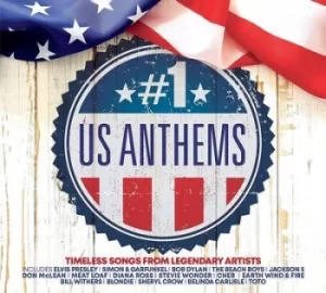 Image of #1 US Anthems by Various Artists CD Album