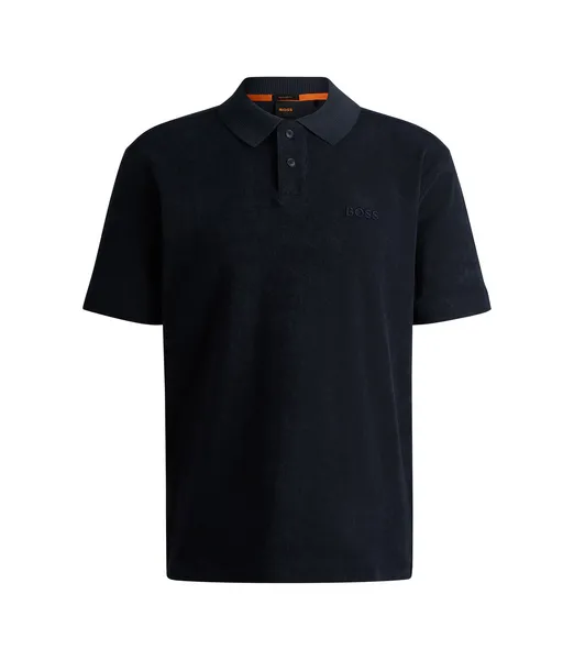 Image of Boss Pe_Towel 10258111 01 Short Sleeve Polos M Blue 54602618390