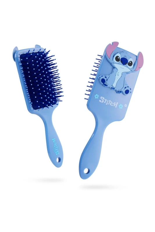 Image of Disney Stitch Hair Brush Blue female