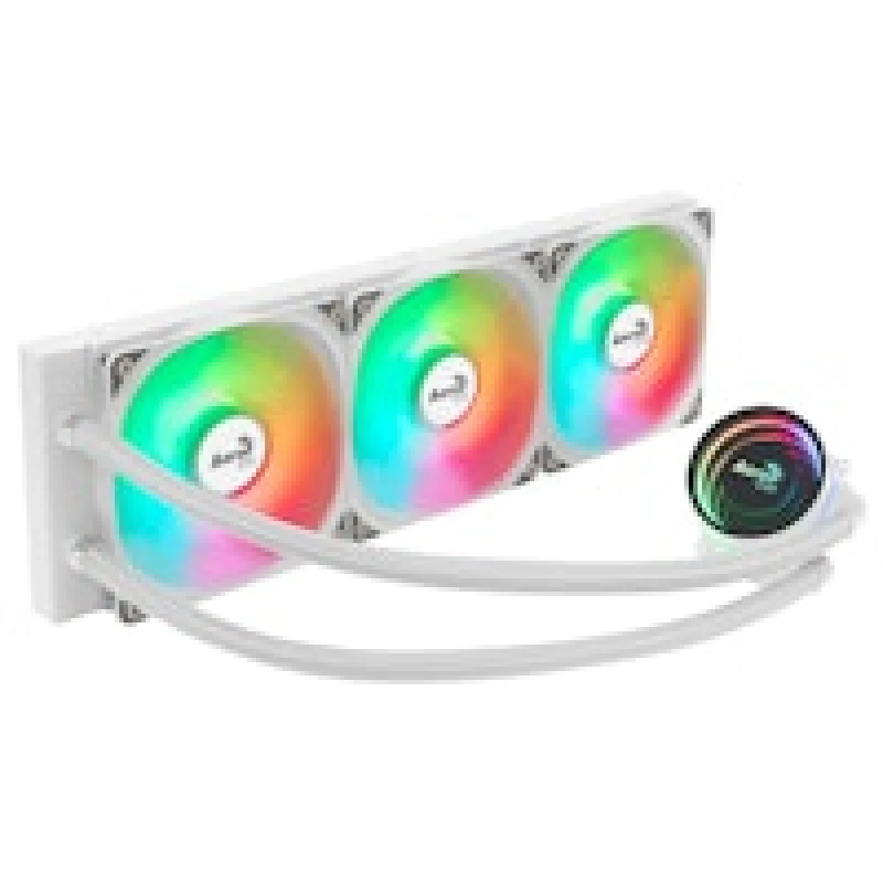 Image of Aerocool Oasis L360 ARGB White All In One CPU Cooler - 360mm