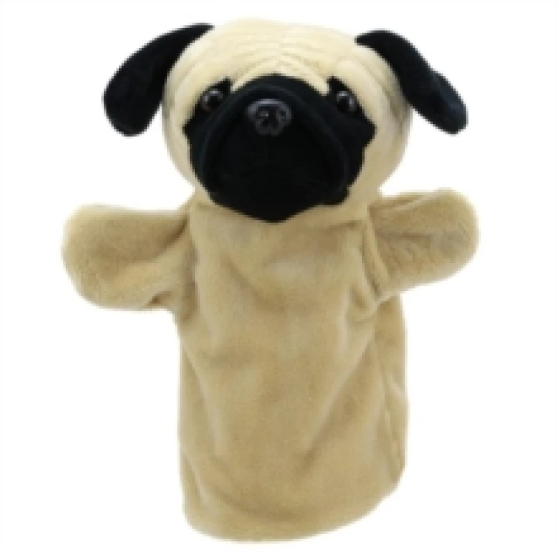 Image of The Puppet Company Animal Puppet Buddies Pug Multi unisex