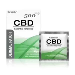 Image of Canabidol Canabidol Cannabis CBD Dermal Patches 500mg (10 x 50mg)