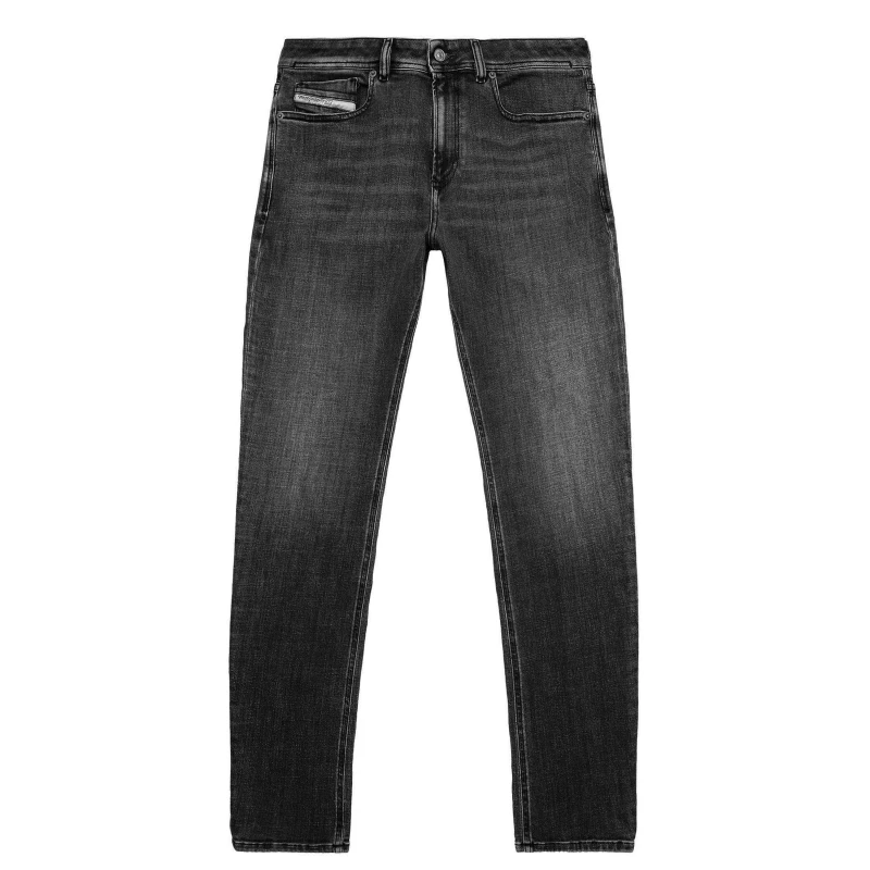 Image of Diesel Sleenker Skinny Jeans - Grey Grey 28 S
