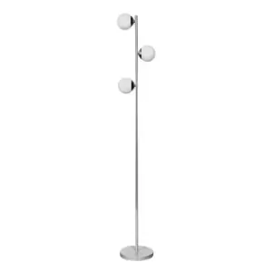 Image of Beauworth 3 Way Grey Floor Lamp