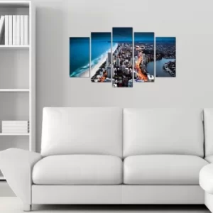 Image of 5PMX-071 Multicolor Decorative MDF Painting (5 Pieces)