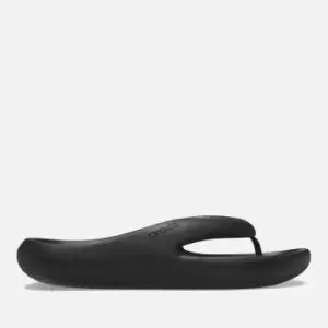 Image of Crocs Womens Mellow Flip Flops - Black - M6/W7