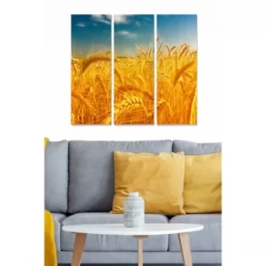 Image of MDF96723499 Multicolor Decorative MDF Painting (3 Pieces)