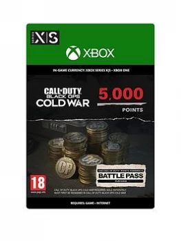 Image of Call of Duty Black Ops Cold War 5000 Points Xbox One Series X