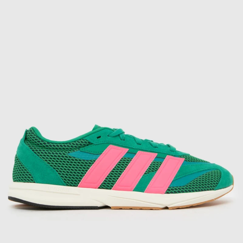 Image of adidas Lightblaze Trainers in Green Multi Green Multi UK 5 (EU 38)