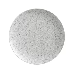Image of Maxwell & Williams Caviar Speckle Round Serving Platter White