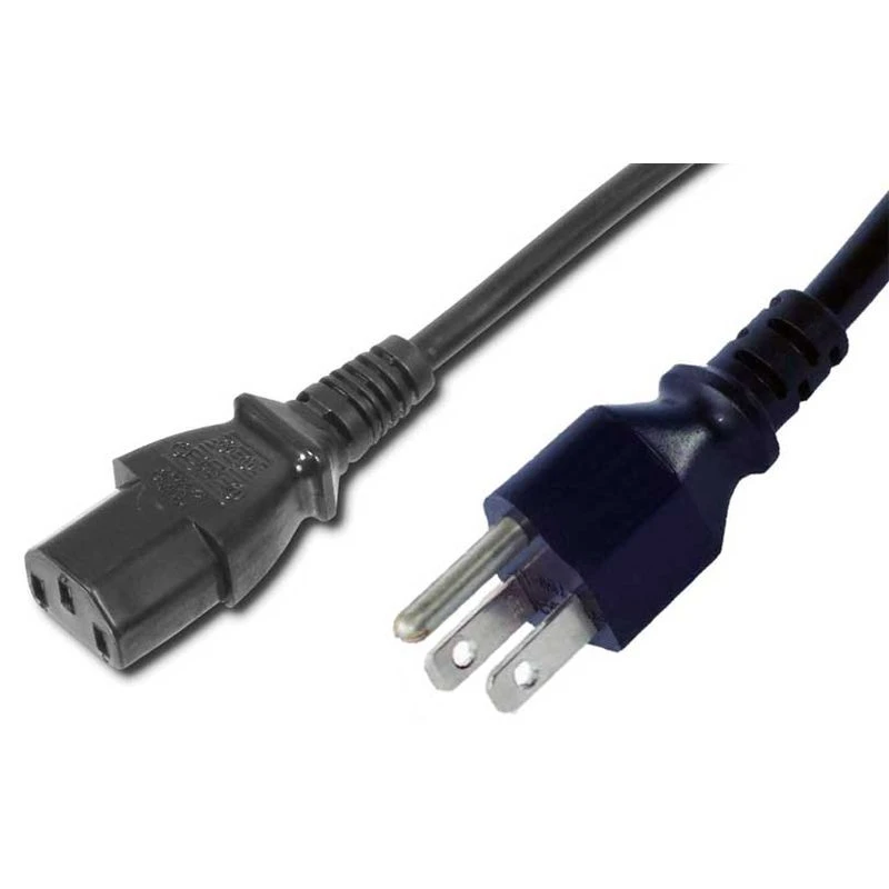 Image of FDL 2M US MAINS CABLE - US MAINS PLUG TO C13 IEC SOCKET