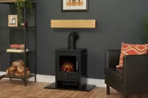 Image of Adam Bergen 1.8kW Electric Stove Fires - Black