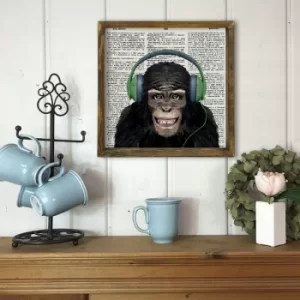 Image of MZM520 Multicolor Decorative Framed MDF Painting