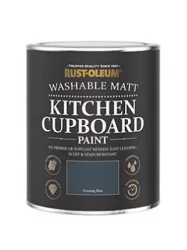 Image of Rust-Oleum Kitchen Cupboard Paint - Evening Blue