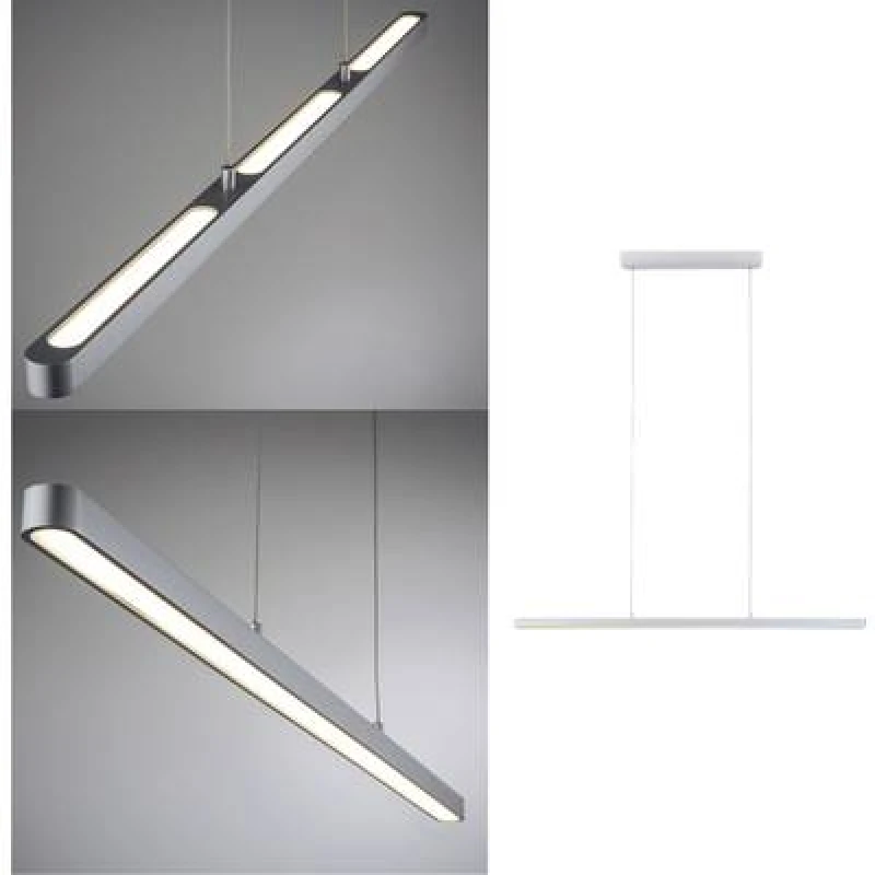 Image of Paulmann Paulmann Lento BLE Pendell 79902 Pendant light LED (monochrome) LED 10.75 W Chrome (matt) 79902