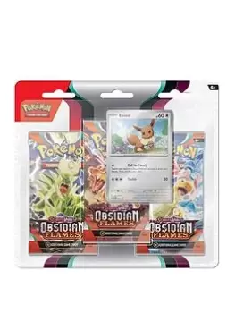 Image of Pokemon Scarlet & Violet 3 Obsidian Flames 3 Pack Display