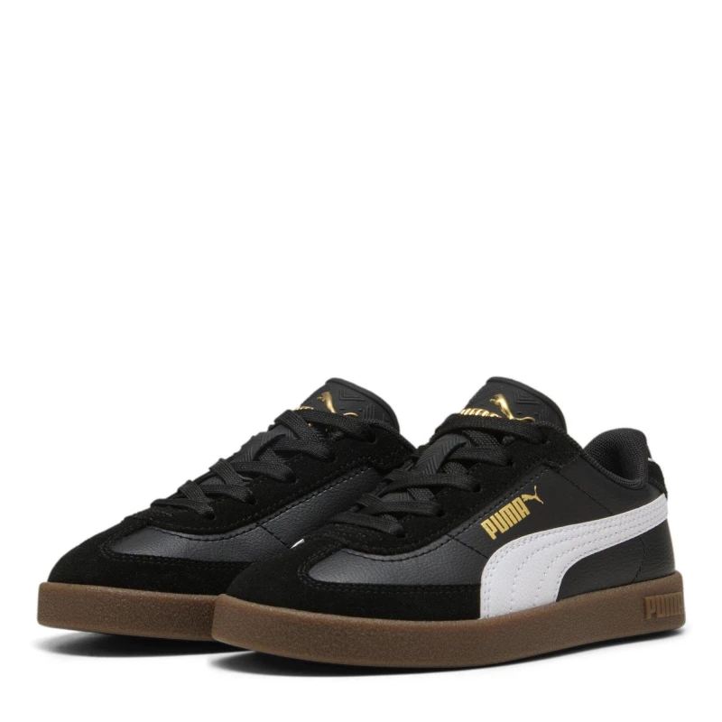 Image of Puma Club II Era Trainers Childrens - Black C10