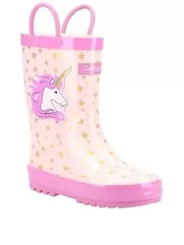Image of Cotswold Puddle Waterproof Pull on Boot Unisex Unicorn UK Size 8.5