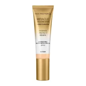 Image of Max Factor Miracle Second Skin Foundation SPF20 LIGHT