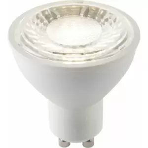 Image of Loops - 7W smd GU10 LED Bulb - Cool White - Indoor/Outdoor Light Bulb - Matt White Lamp
