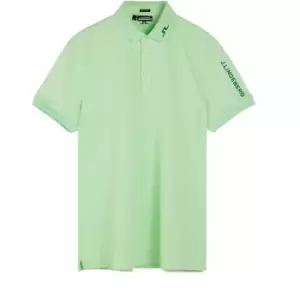 Image of J Lindeberg Golf Tech Polo Shirt - Green