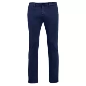 Image of SOLS Mens Jules Chino Trousers (32) (French Navy)