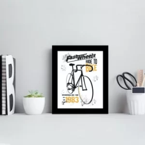 Image of SCT-006 Multicolor Decorative Framed MDF Painting