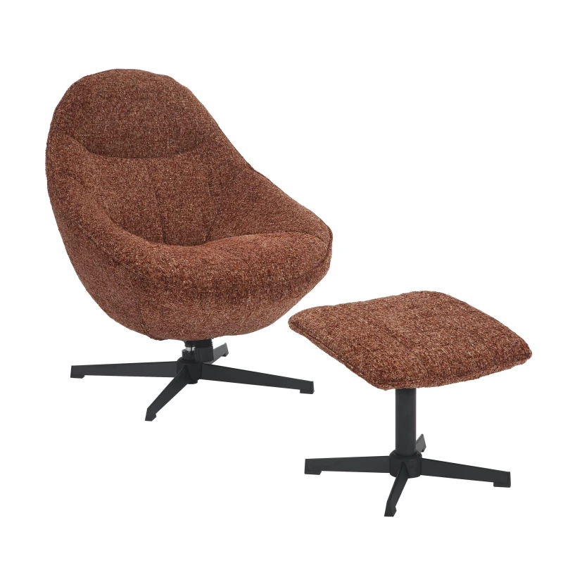 Image of Shankar Serene Lounge Chair Arm Chairs 88x91x76 Orange 38547290000