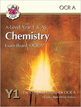 Image of New A-Level Chemistry for OCR A: Year 1 & AS Student Book with Online Edition : Exam Board: OCR A : The Complete Course...