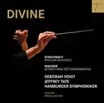 Image of Hamburg Symphony Orchestra & Jeffrey Tate Deborah Voigt - Divine - Wagner: Scenes from Gotterdammerung; Stravinsky: Apolon Musagete (Music CD + DVD)